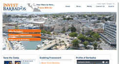 Desktop Screenshot of investbarbados.org