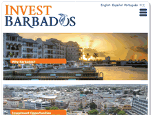 Tablet Screenshot of investbarbados.org